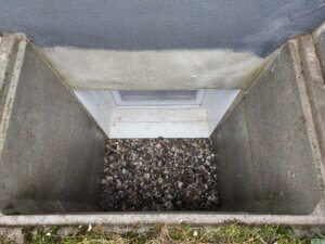 Lichtschachtreinigung